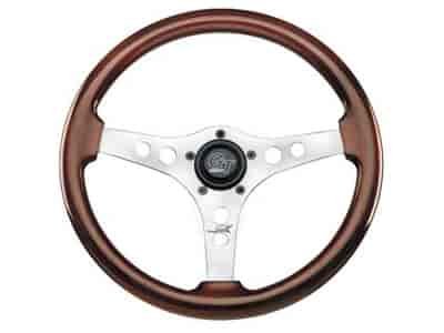 Formula GT 14" Steering Wheel Polished spokes, 3" dish