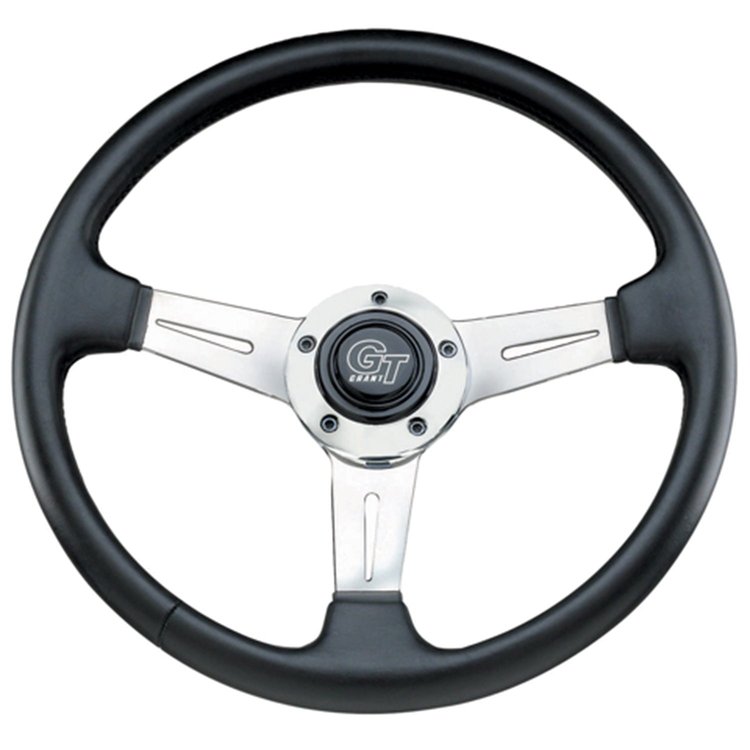 Elite GT Steering Wheel Hand Stitched Leather Grained Vinyl Grip