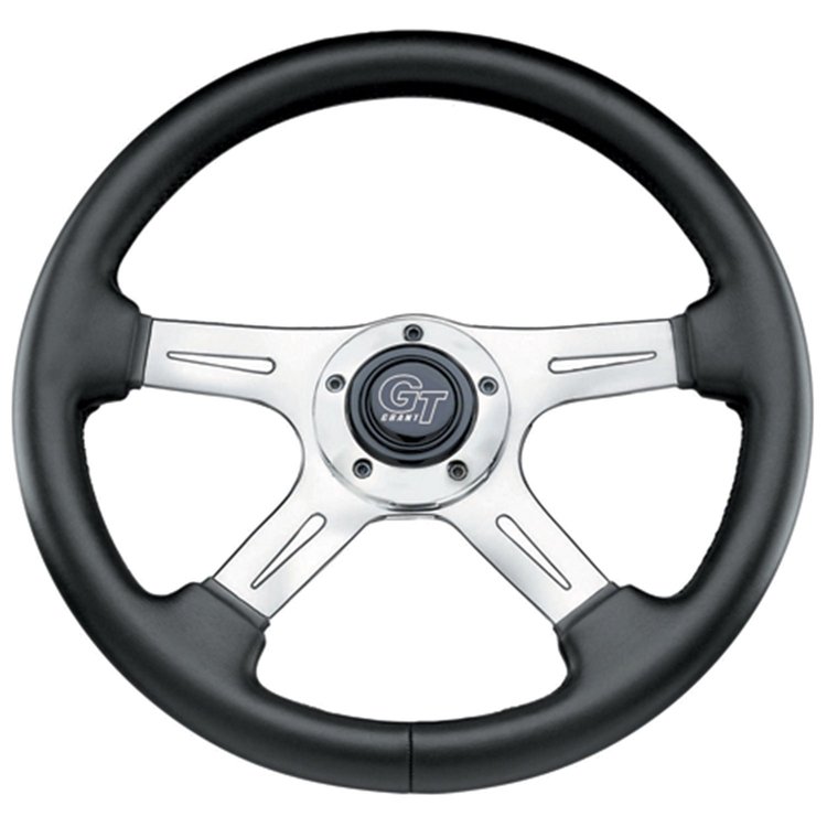 Elite GT Steering Wheel Hand Stitched Leather Grained Vinyl Grip