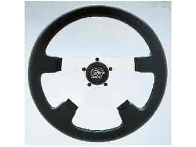 Touring GT Wheel Black Hand Grip w/ Satin Spokes