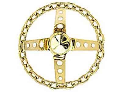 Classic Chain Wheel Gold Finish
