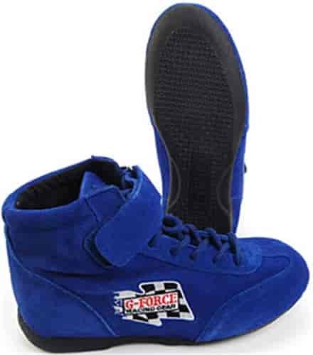 GF235 RaceGrip Mid-Top Racing Shoes Blue