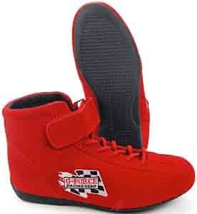 GF235 RaceGrip Mid-Top Racing Shoes Red
