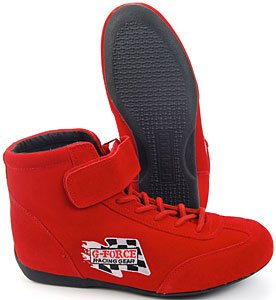 GF235 RaceGrip Mid-Top Racing Shoes Red