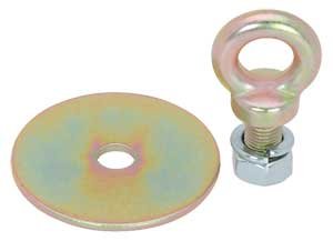 1/2" Eyebolt, Nut & Washer, 20mm Long