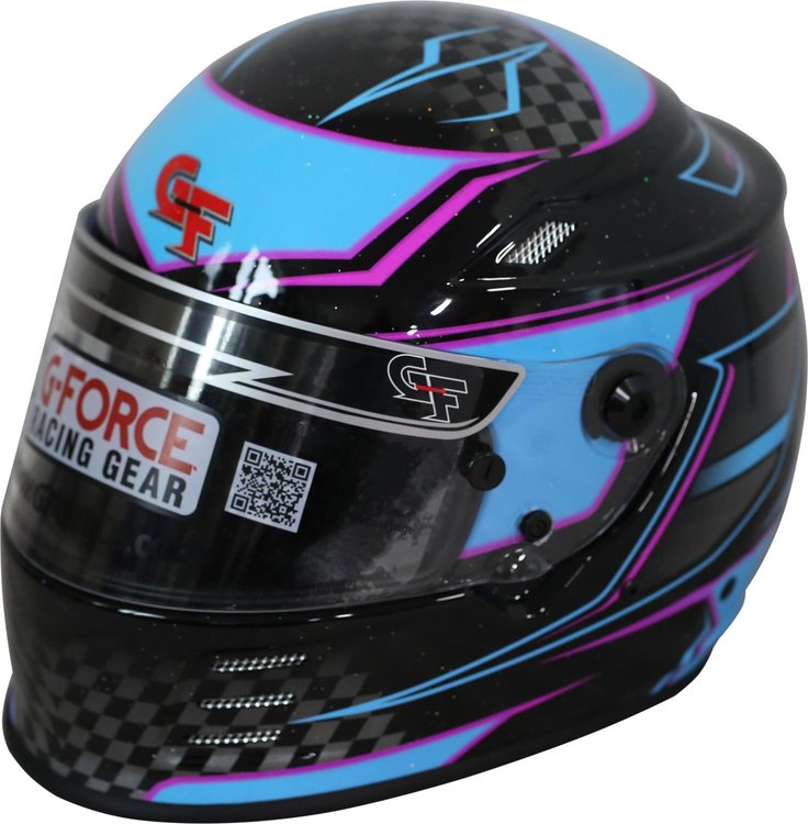 Revo Graphics Helmet Small [Blue]