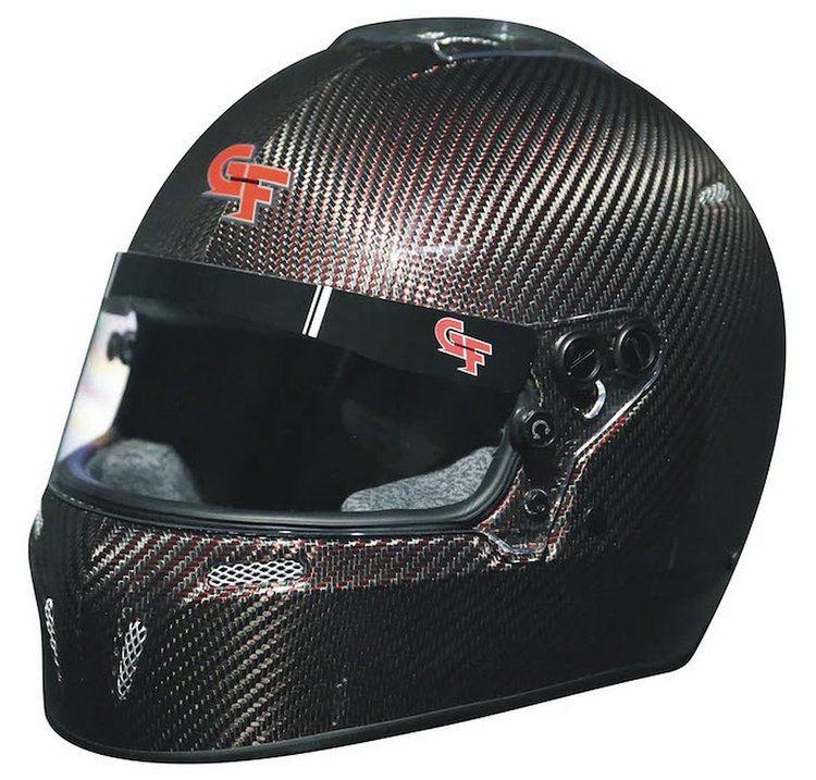 14104XLGRD25 Nighthawk Carbon Fusion Helmet SA2025