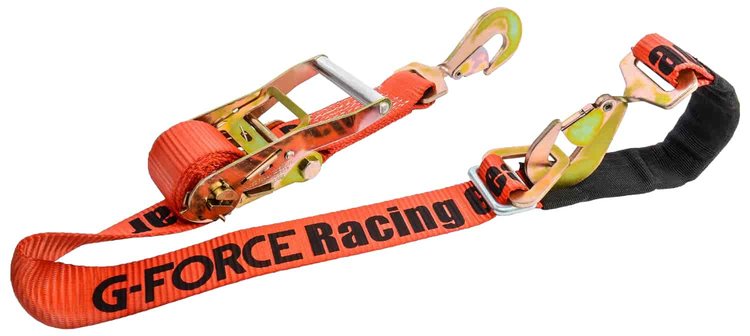 2" Race Car Combo Ratchet/Axle Strap 8-foot Strap
