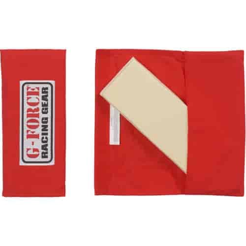 3" Harness Pads Red