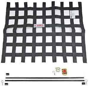 Ribbon Window Net Kit Black Window Net