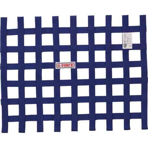 Ribbon Window Net Blue