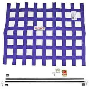 Ribbon Window Net Kit Purple Window Net