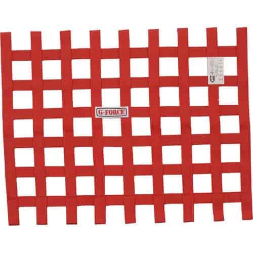 Ribbon Window Net Red