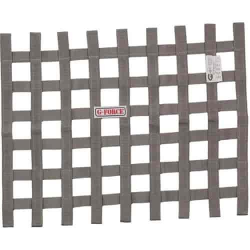 Ribbon Window Net Silver