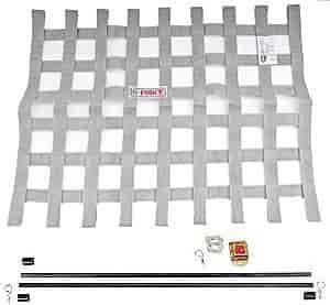 Ribbon Window Net Kit Silver Window Net
