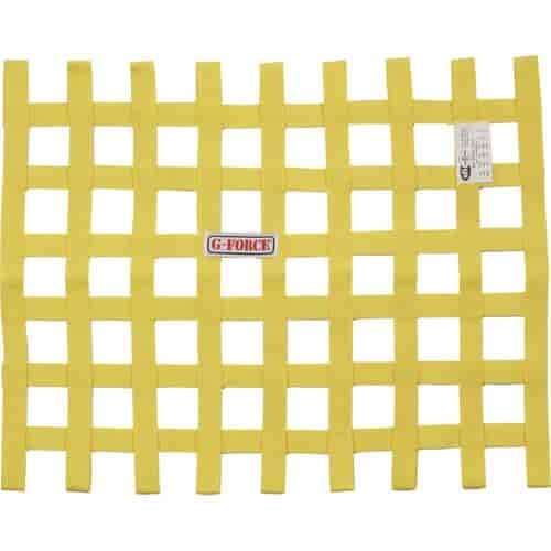 Ribbon Window Net Yellow