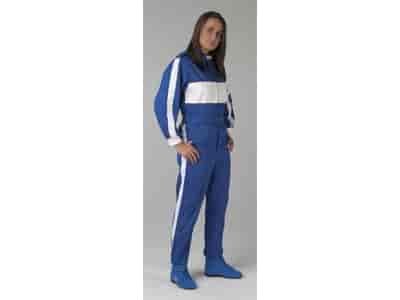GF105 Single-Layer Driving Suit Blue