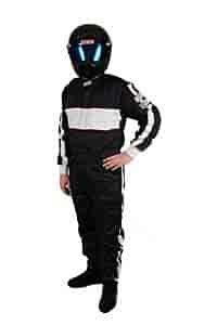 GF105 Single-Layer Driving Suit Black