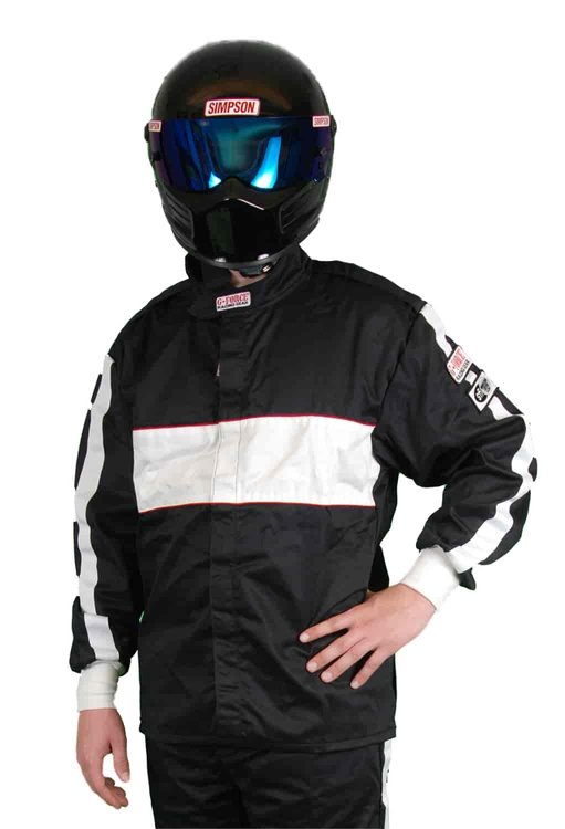 GF105 Single-Layer Driving Jacket Black