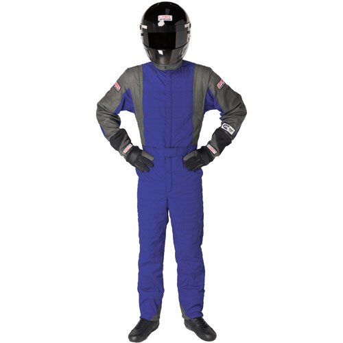 GF745 One-Piece Suit Blue/Gray