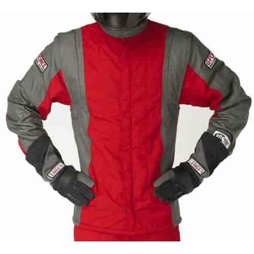 GF745 Jacket Red/Gray