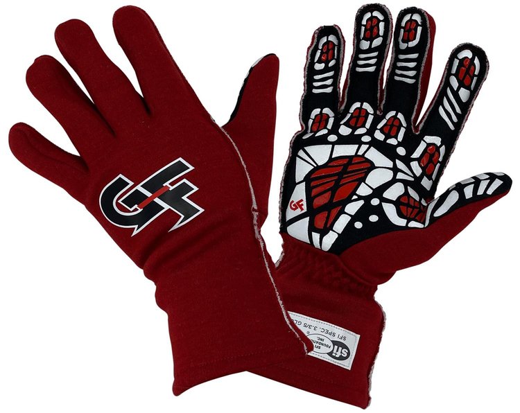 G-Limit RS Racing Gloves, Child Medium [Red]