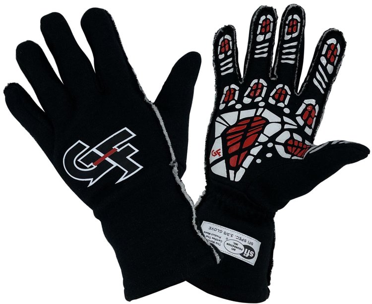 G-Limit RS Racing Gloves, Small [Black]