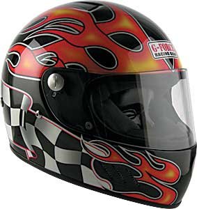 Pro Force One Graphix Full Face Helmet Small - 6-7/8" to 7"