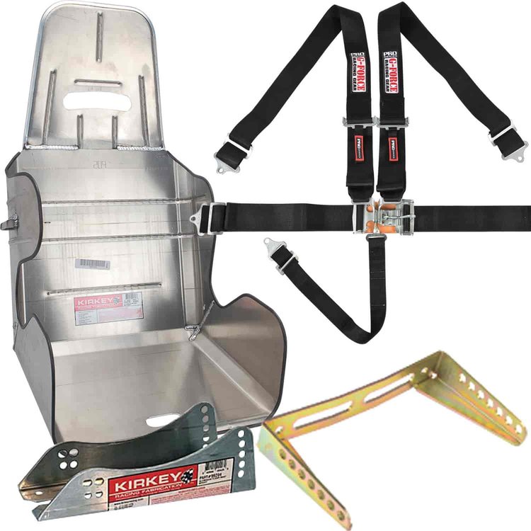 Aluminum Economy Drag Seat 15.5" Hip Width