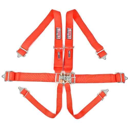 Pro-Series Latch & Link 6-Point Individual Harness Pull-Down Lap Belt Adjusters
