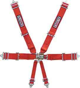 Pro-Series Latch & Link 6-Point Individual Harness Pull-Up Lap Belt Adjusters