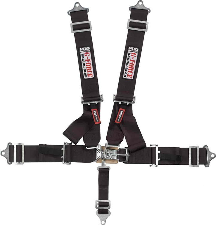 Pro-Series Latch & Link 5-Point Individual Harness Pull-Down Lap Belt Adjusters