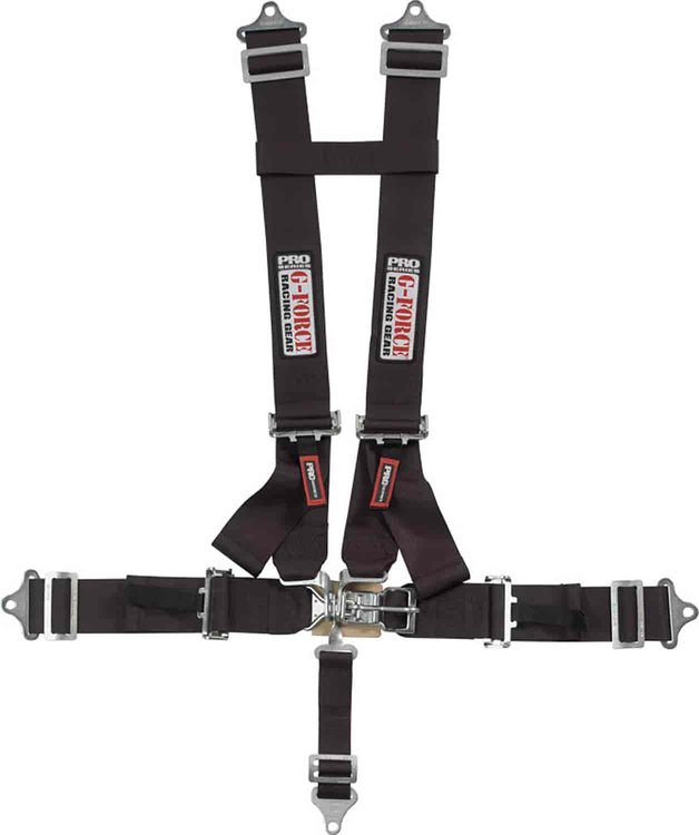 Pro-Series Latch & Link 5-Point H-Type Harness Pull-Down Lap Belt Adjusters