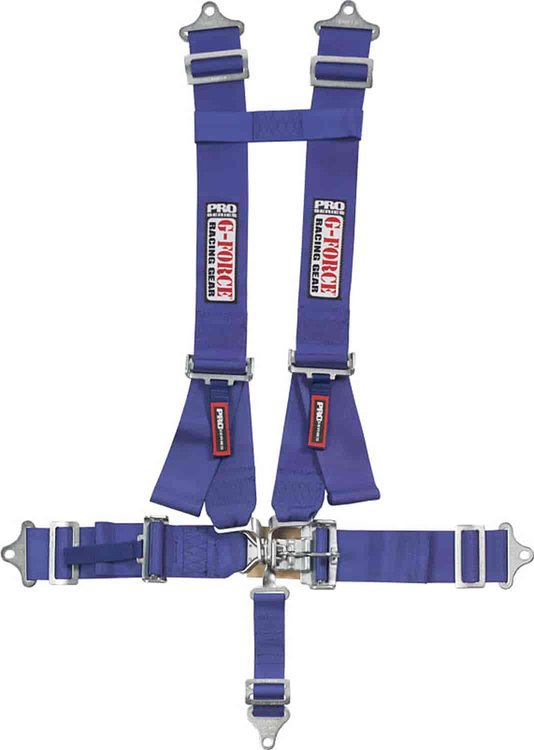 Pro-Series Latch & Link 5-Point H-Type Harness Pull-Down Lap Belt Adjusters