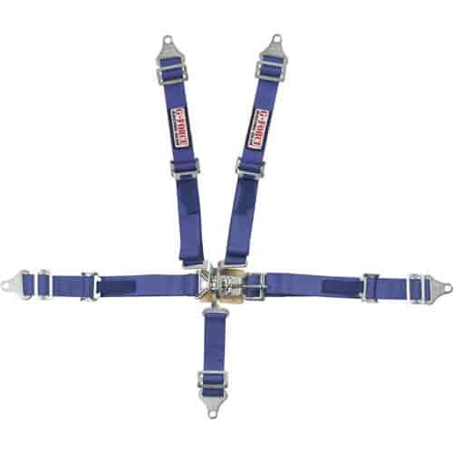 Pro Series Latch & Link 5-Point Safety Harness Pull-Up Lap Belt