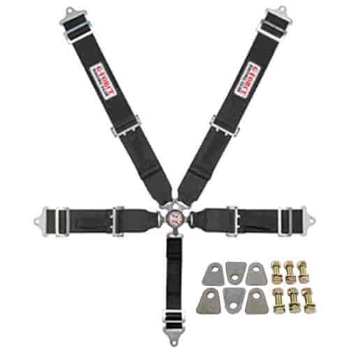 Pro-Series Camlock 5-Point Individual Harness Pull-Down Lap Belt Adjusters Kit
