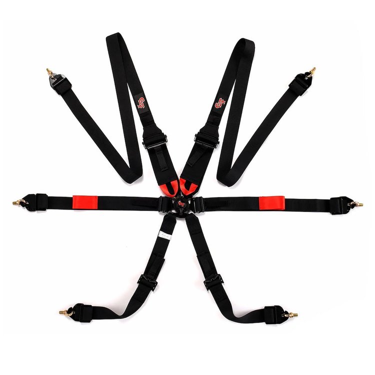 7623BK7 Outlet Harness, 7623 Endurance 3+2 PD FIA, Black
