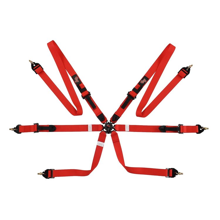 7624RD7 Outlet Harness, 7624 Endurance 2 FIA, Red