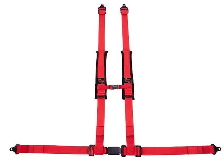 9020BK Auto-Buckle 4-Point UTV Harness 2 in. [Black]