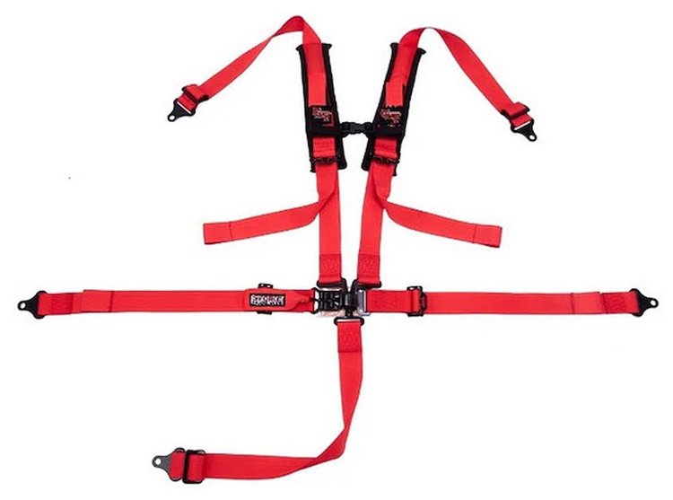 9200BK Latch & Link 5-Point UTV Harness 2 in. [Black]