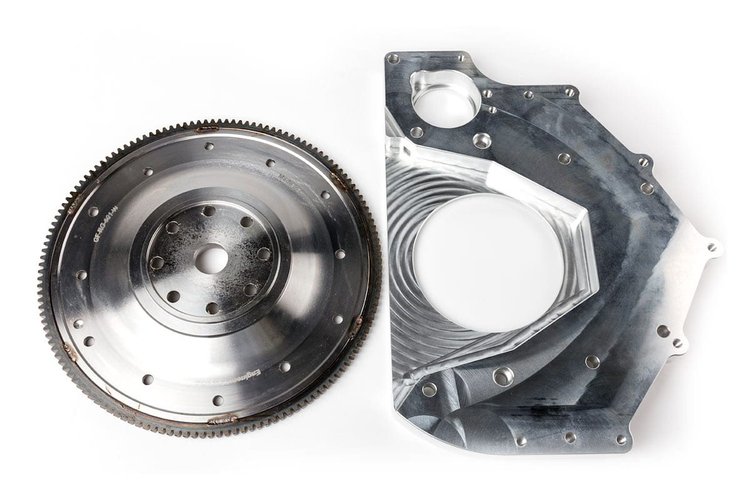 GF-C-S Adapter Plate and Flexplate Kit for 1989-2002 Dodge Cummins to GM TH400, 700R4, 4L80E Transmission