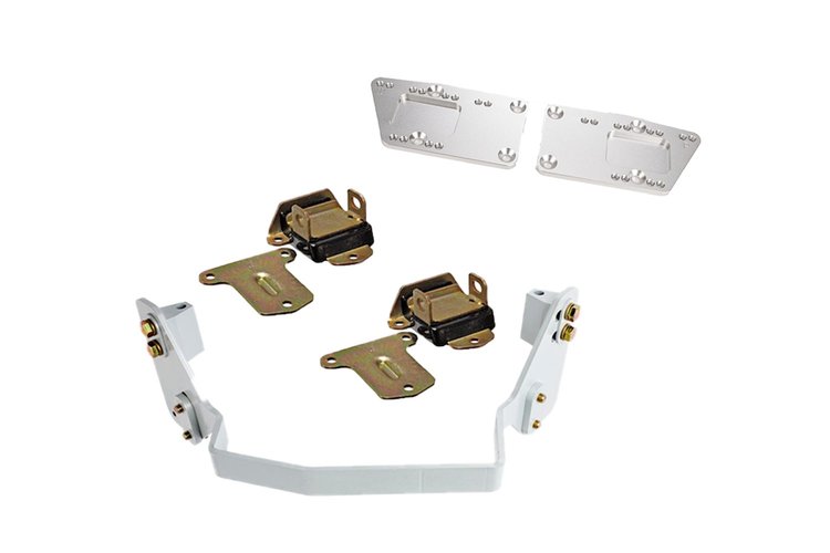 GF-CM-LSKIT Motor Mount Adapter Kit for 1984-1995 Mustang to Chevy LS