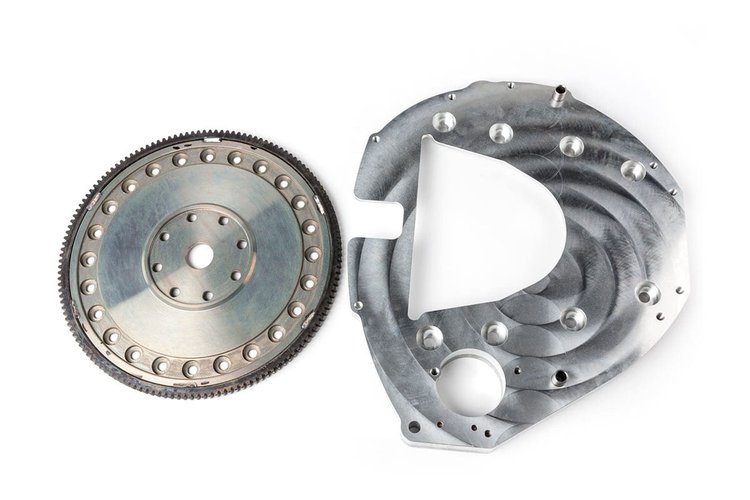GF-F5R110-S Adapter Plate and Flexplate Kit for 1989-2002 Dodge Cummins to Ford 5R110 Transmission