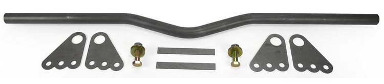 GF-LB-55-1625 Universal Ladder Bar Crossmember, 1 5/8 in. Diameter x 55 in. Width [2 in. Center Drop]