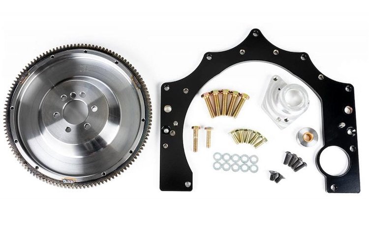 GF-LSZ33-S Transmission Adapter Plate & Flywheel Kit for Nissan 350Z Z33 to Chevy LS