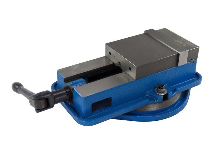 GF-PV-6 6 in. High-Precision Milling Vise w/ Swivel Base