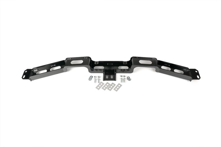 RCAENG-BLK TH350 Lightweight Transmission Crossmember for 1964-1972 GM GM A-Body Hardtop
