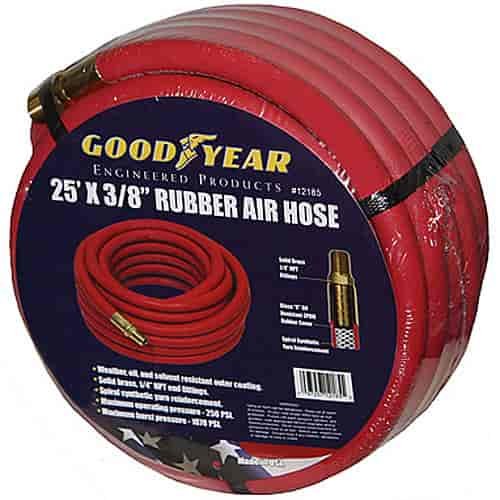 Red Rubber Air Hose 3/8"