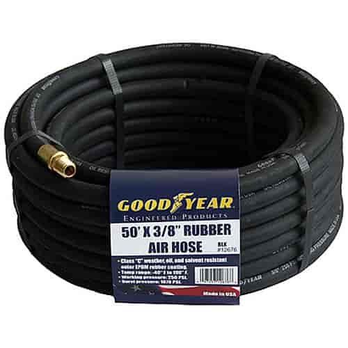 Black Rubber Air Hose 3/8"