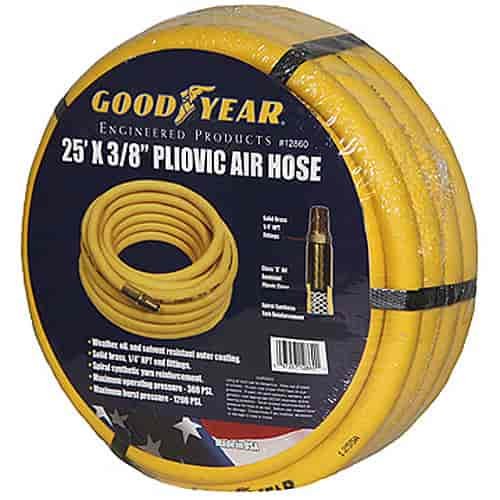 Yellow Pliovic Air Hose 3/8"